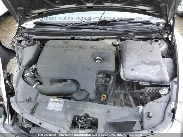 1G1ZC5E17BF270641 - 2011 CHEVROLET MALIBU 1LT TAN photo 10