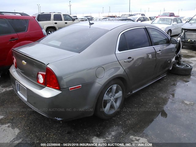 1G1ZC5E17BF270641 - 2011 CHEVROLET MALIBU 1LT TAN photo 4