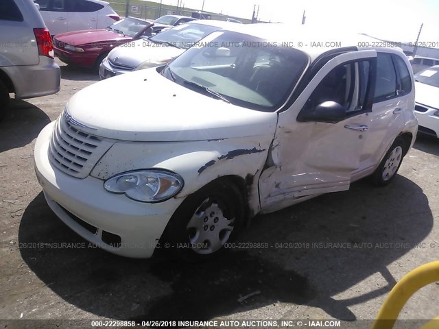 3A8FY48B68T162660 - 2008 CHRYSLER PT CRUISER WHITE photo 2