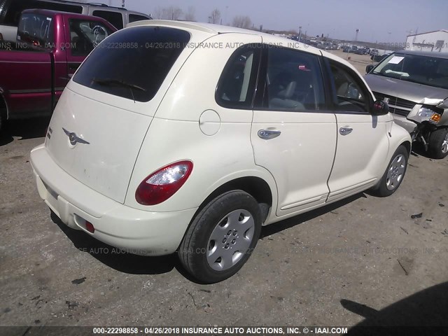 3A8FY48B68T162660 - 2008 CHRYSLER PT CRUISER WHITE photo 4