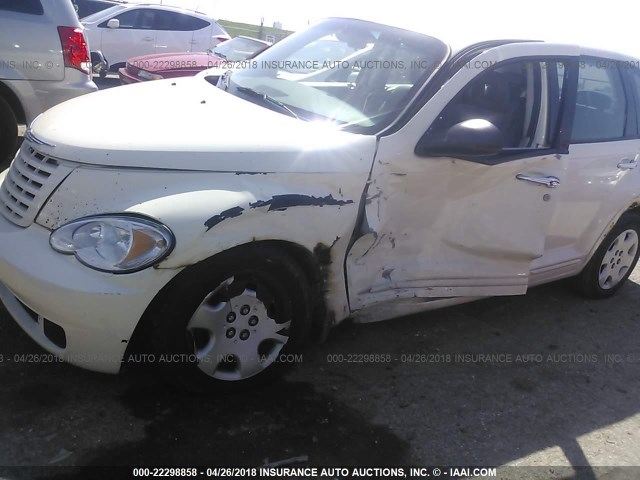 3A8FY48B68T162660 - 2008 CHRYSLER PT CRUISER WHITE photo 6