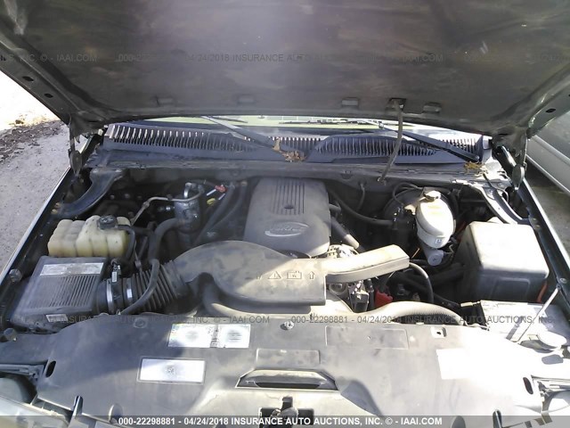 1GNEC13V33R179894 - 2003 CHEVROLET TAHOE C1500 GREEN photo 10