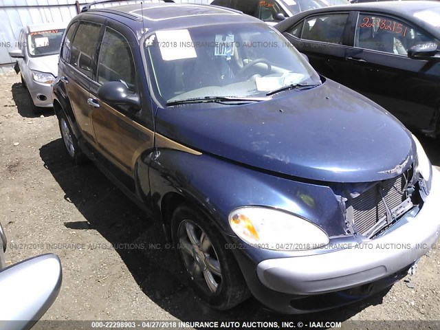 3C8FY68B82T364702 - 2002 CHRYSLER PT CRUISER LIMITED/DREAM CRUISER BLUE photo 1