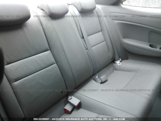 2HGFG119X8H567060 - 2008 HONDA CIVIC EXL BLUE photo 8