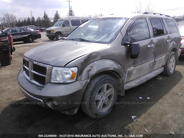 1D8HB58P07F558466 - 2007 DODGE DURANGO LIMITED GOLD photo 2