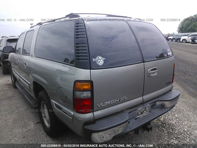 1GKEC16Z62J181809 - 2002 GMC YUKON XL C1500 BEIGE photo 3