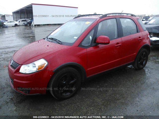 JS2YA413985104717 - 2008 SUZUKI SX4 CONVENIENCE RED photo 2