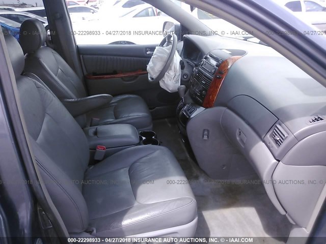 5TDZA22C36S534476 - 2006 TOYOTA SIENNA XLE/XLE LIMITED GRAY photo 5