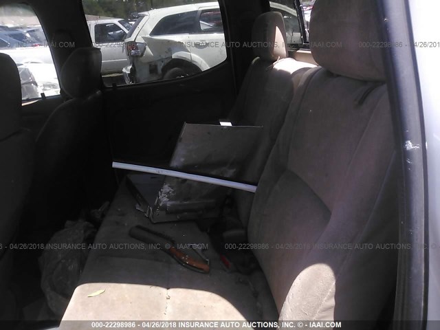 5TEGN92N93Z297304 - 2003 TOYOTA TACOMA DOUBLE CAB PRERUNNER WHITE photo 8