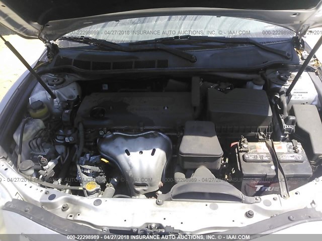 4T1BE46K29U395598 - 2009 TOYOTA CAMRY SE/LE/XLE 银色 照片 10