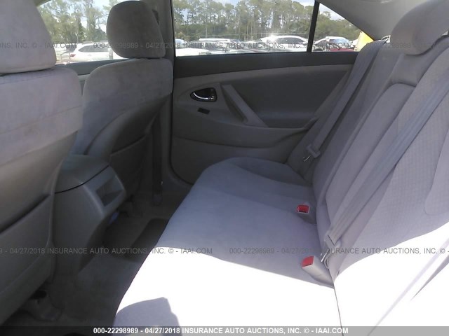 4T1BE46K29U395598 - 2009 TOYOTA CAMRY SE/LE/XLE 银色 照片 8