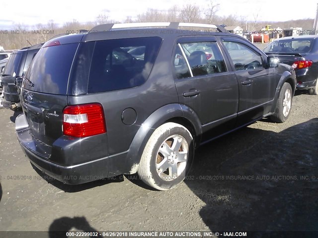 1FMDK06177GA15121 - 2007 FORD FREESTYLE LIMITED GRAY photo 4