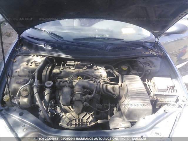 1B3EL46X56N196622 - 2006 DODGE STRATUS SXT GRAY photo 10