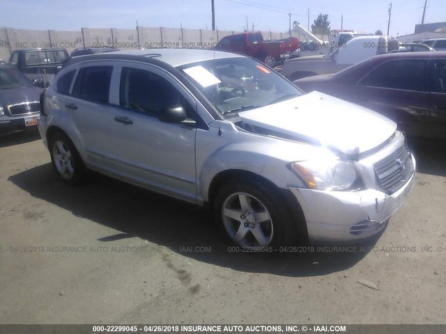 1B3HB48B27D301464 - 2007 DODGE CALIBER SXT SILVER photo 1