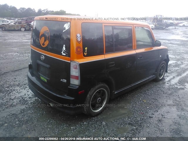 JTLKT324864072474 - 2006 TOYOTA SCION XB ნარინჯისფერი ფოტო 4