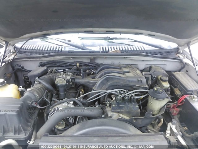 1FMZU63K04UC36976 - 2004 FORD EXPLORER XLT/XLT SPORT/NBX 银色 照片 10