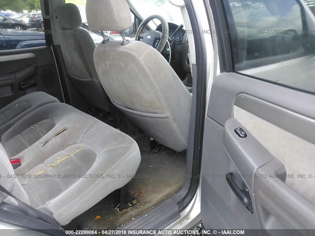 1FMZU63K04UC36976 - 2004 FORD EXPLORER XLT/XLT SPORT/NBX SILVER photo 8