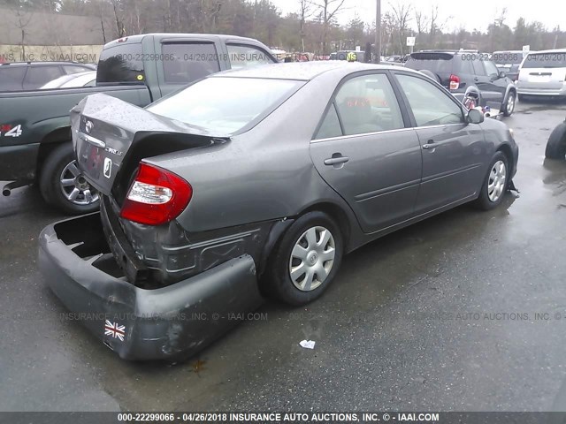4T1BE32K83U647054 - 2003 TOYOTA CAMRY LE/XLE/SE 灰色 照片 4