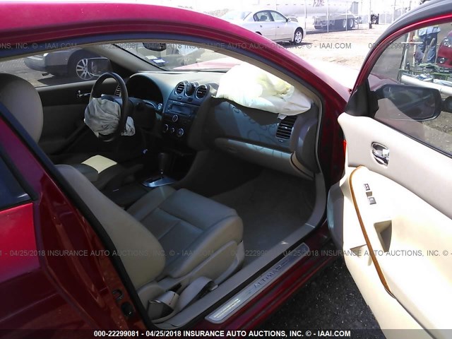 1N4AL24E49C107759 - 2009 NISSAN ALTIMA 2.5S RED photo 5