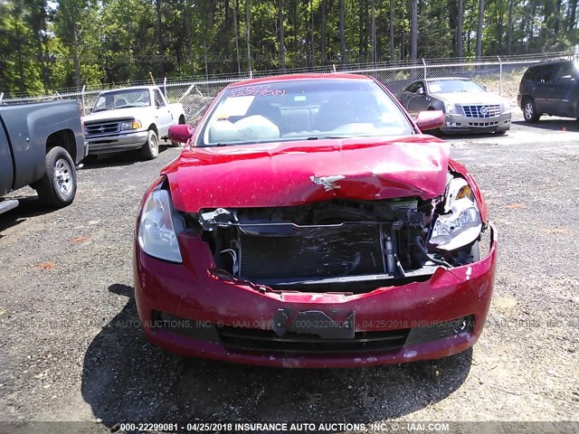 1N4AL24E49C107759 - 2009 NISSAN ALTIMA 2.5S RED photo 6