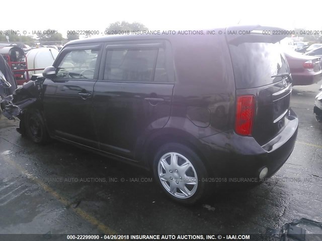 JTLKE50E591093967 - 2009 TOYOTA SCION XB MAROON photo 3