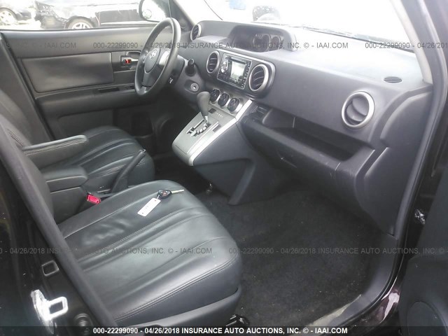 JTLKE50E591093967 - 2009 TOYOTA SCION XB MAROON photo 5