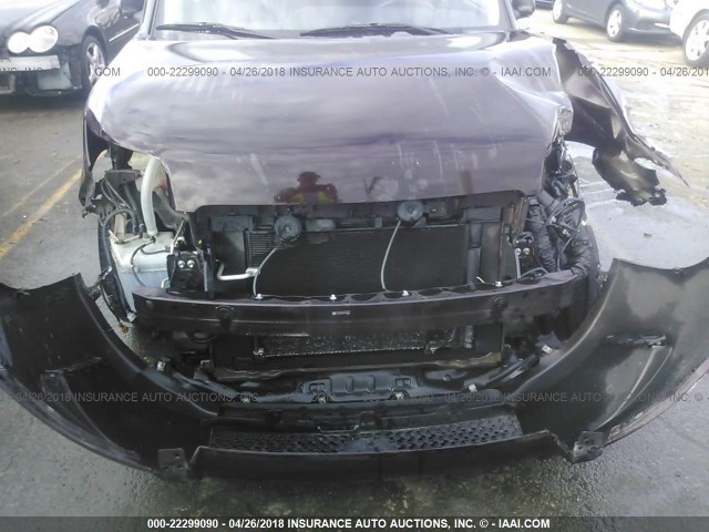 JTLKE50E591093967 - 2009 TOYOTA SCION XB MAROON photo 6