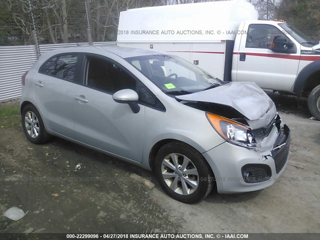 KNADN5A33D6113188 - 2013 KIA RIO EX/SX GRAY photo 1