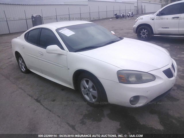 2G2WP552561136087 - 2006 PONTIAC GRAND PRIX თეთრი ფოტო 1