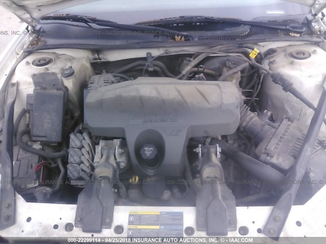 2G2WP552561136087 - 2006 PONTIAC GRAND PRIX თეთრი ფოტო 10