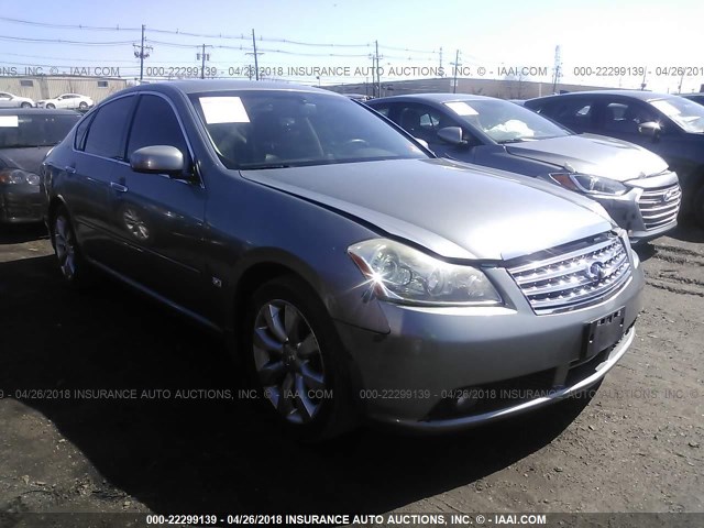 JNKAY01F07M455724 - 2007 INFINITI M35 SPORT GRAY photo 1