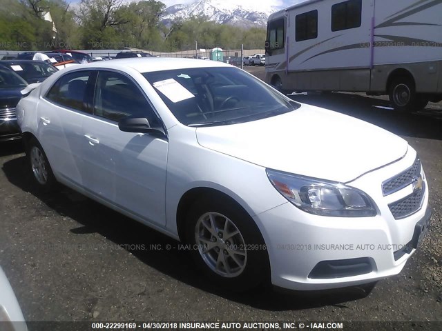 1G11A5SA8DF248707 - 2013 CHEVROLET MALIBU LS 白色 照片 1