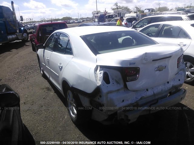 1G11A5SA8DF248707 - 2013 CHEVROLET MALIBU LS 白色 照片 3