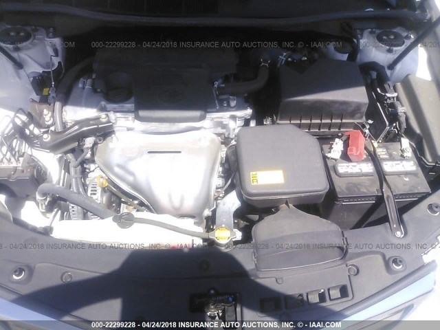 4T4BF1FKXER392119 - 2014 TOYOTA CAMRY L/SE/LE/XLE 白色 照片 10