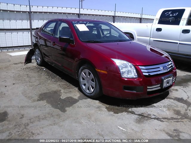 3FAHP06Z99R198827 - 2009 FORD FUSION S RED photo 1