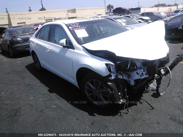 4T1BF1FK1HU325746 - 2017 TOYOTA CAMRY LE/XLE/SE/XSE WHITE photo 1