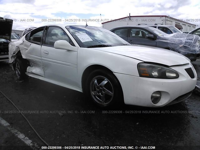 2G2WS522841161887 - 2004 PONTIAC GRAND PRIX GT2 WHITE photo 1