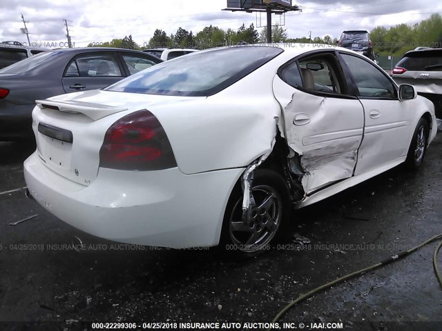 2G2WS522841161887 - 2004 PONTIAC GRAND PRIX GT2 WHITE photo 4