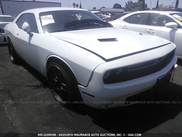 2C3CDZAG8FH855037 - 2015 DODGE CHALLENGER SXT WHITE photo 1