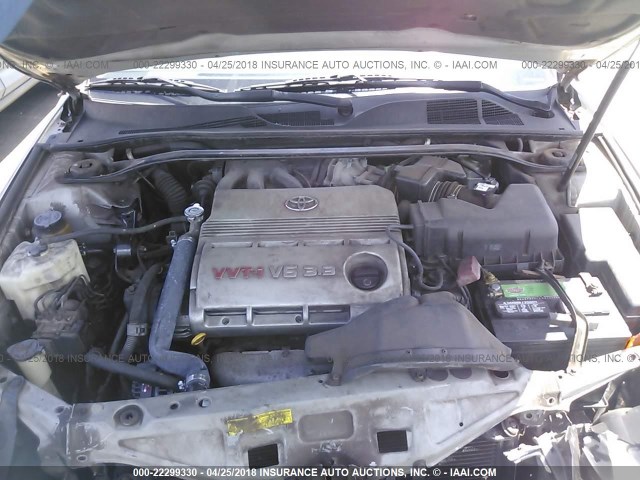 4T1CA30P84U006812 - 2004 TOYOTA CAMRY SOLARA SE/SLE ვერცხლისფერი ფოტო 10