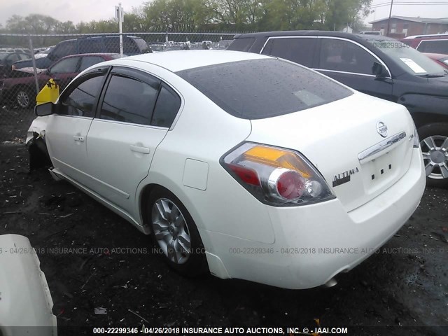 1N4AL21E39N523312 - 2009 NISSAN ALTIMA 2.5/2.5S WHITE photo 3