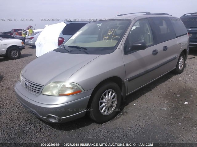 2FMZA51463BB04364 - 2003 FORD WINDSTAR LX TAN photo 2