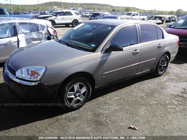 1G1ZS58F58F102676 - 2008 CHEVROLET MALIBU LS 棕色 照片 2