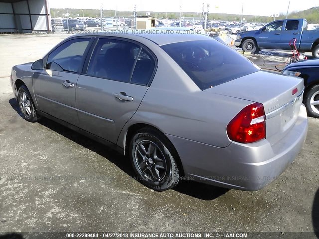 1G1ZS58F58F102676 - 2008 CHEVROLET MALIBU LS 棕色 照片 3