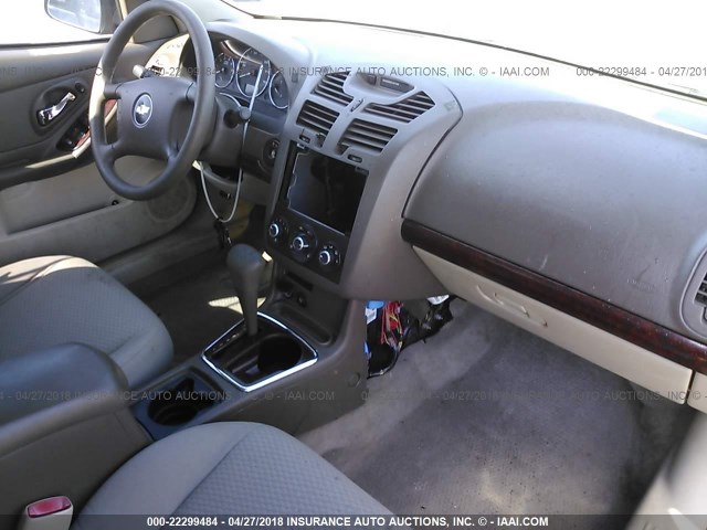 1G1ZS58F58F102676 - 2008 CHEVROLET MALIBU LS 棕色 照片 5