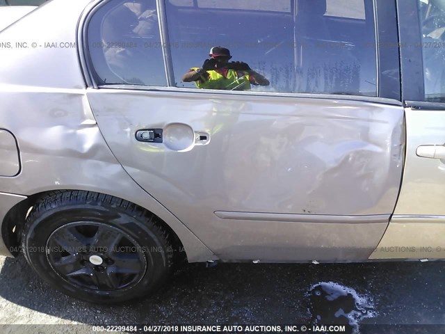 1G1ZS58F58F102676 - 2008 CHEVROLET MALIBU LS 棕色 照片 6