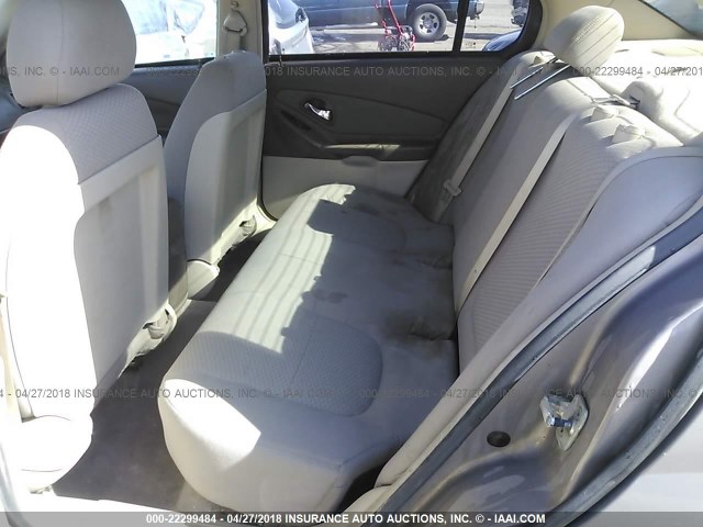 1G1ZS58F58F102676 - 2008 CHEVROLET MALIBU LS 棕色 照片 8