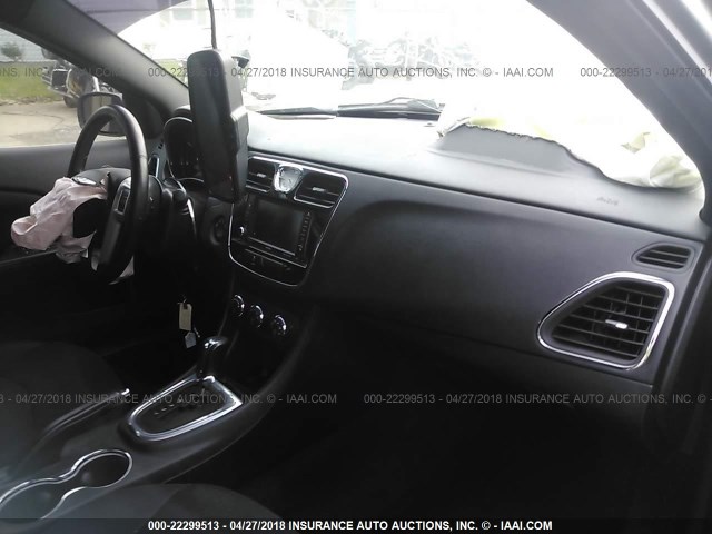 1C3CCBBB1DN650340 - 2013 CHRYSLER 200 TOURING GRAY photo 5