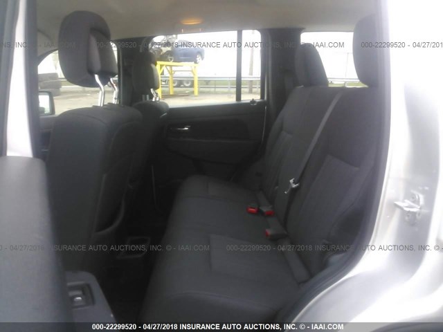 1J4PN2GK5BW538934 - 2011 JEEP LIBERTY SPORT SILVER photo 8