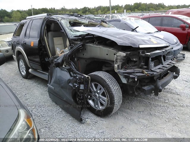 1FMEU64E66UA71932 - 2006 FORD EXPLORER EDDIE BAUER BLACK photo 1